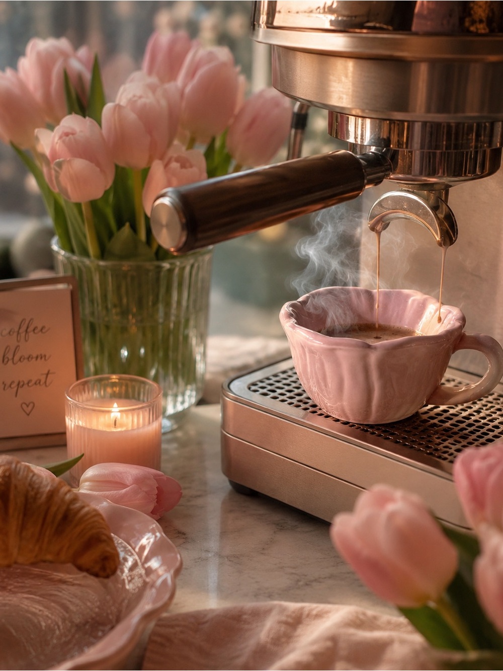 🌷 Soho Loft Tulip Espresso Cup – New 🌷